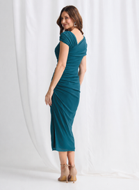 Trellis Lane COOPER Midi in Teal