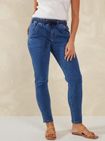 Haven Dalton Denim Pant in Indigo