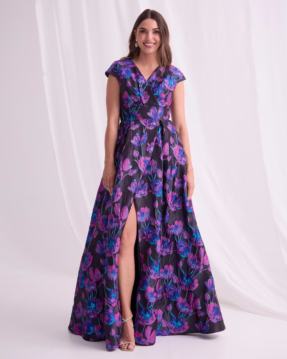Trellis Lane DEANDRA Maxi in Black Pink