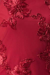 Joseph Ribkoff Embellished Dress in Deep Cherry 264143