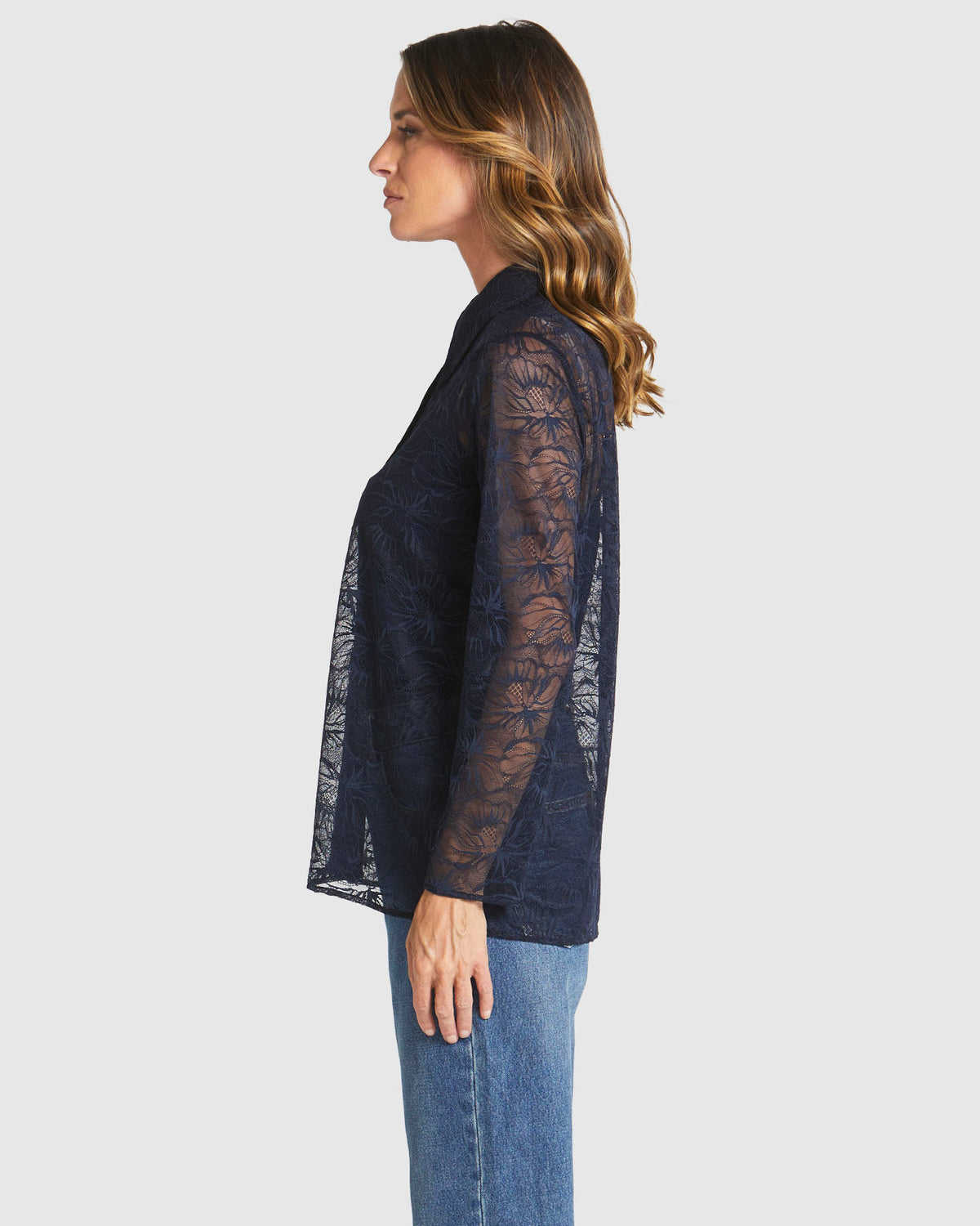 Fate + Becker Domino Shirt in Navy