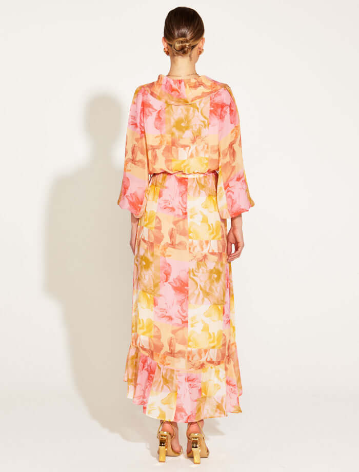 Fate & Becker Earthly Paradise Wrap Dress in Paradise Floral