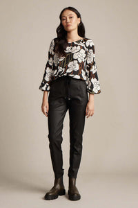 Marco Polo Blouse in Floral Allure