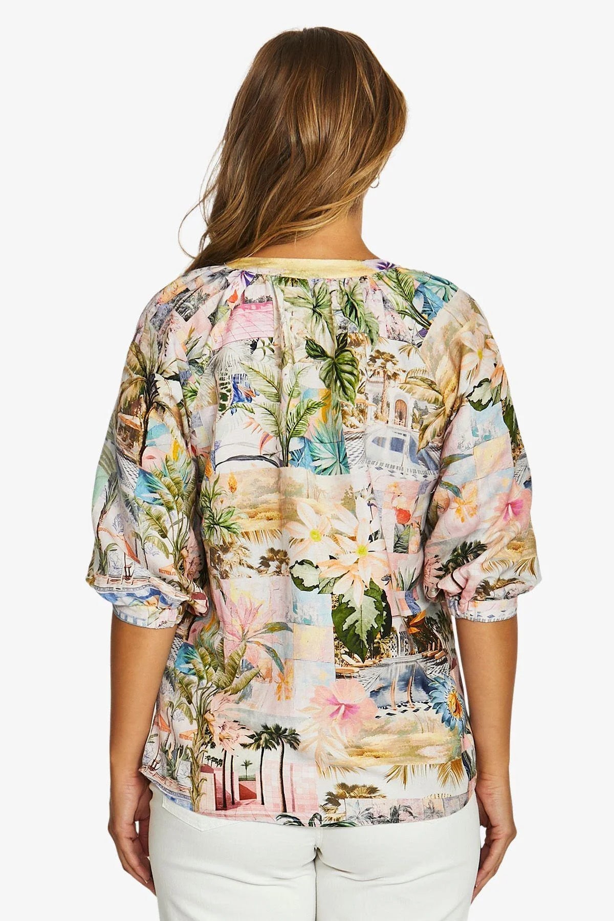Jump POOLSIDE Button Top in Glamour