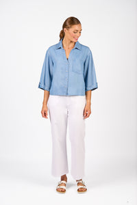 Knewe Marlow Jean in White Denim