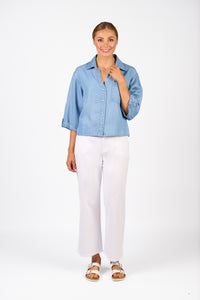 Knewe Marlow Jean in White Denim
