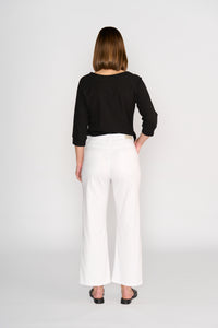 Knewe Marlow Jean in White Denim