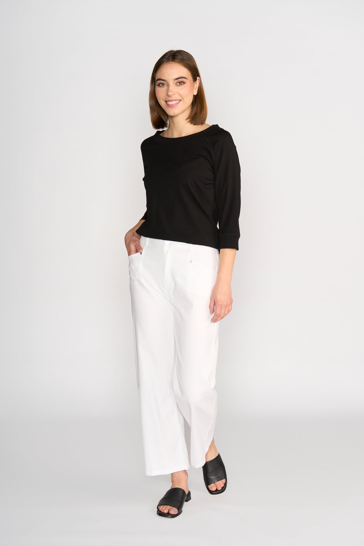 Knewe Marlow Jean in White Denim