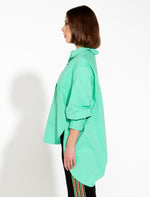 Fate & Becker Landline Oversized Shirt in Mint