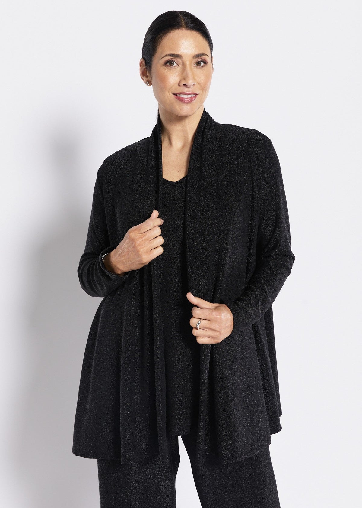 Philosophy DUO Twinset in Black Sparkle