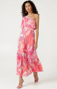 Sacha Drake NAXOS Dress in Pink Gold
