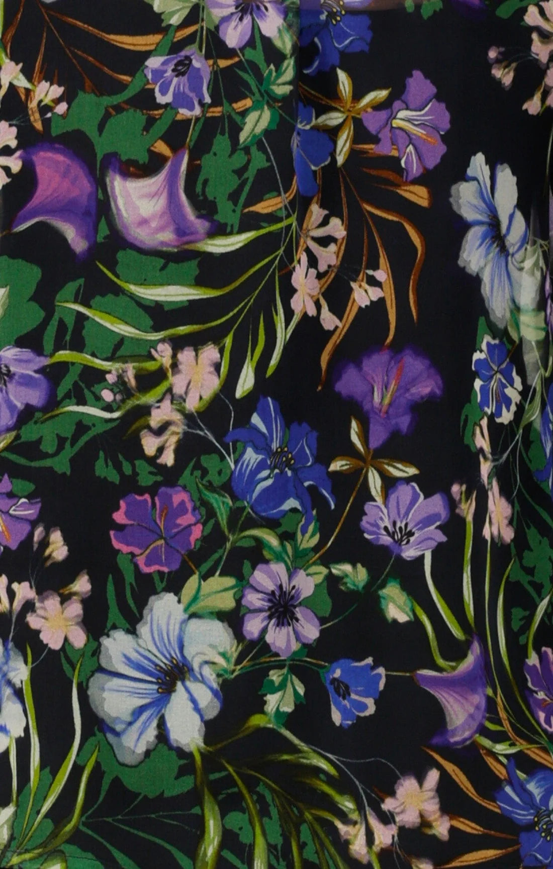 Sacha Drake VIOLETTA Midi Dress in Violet Floral