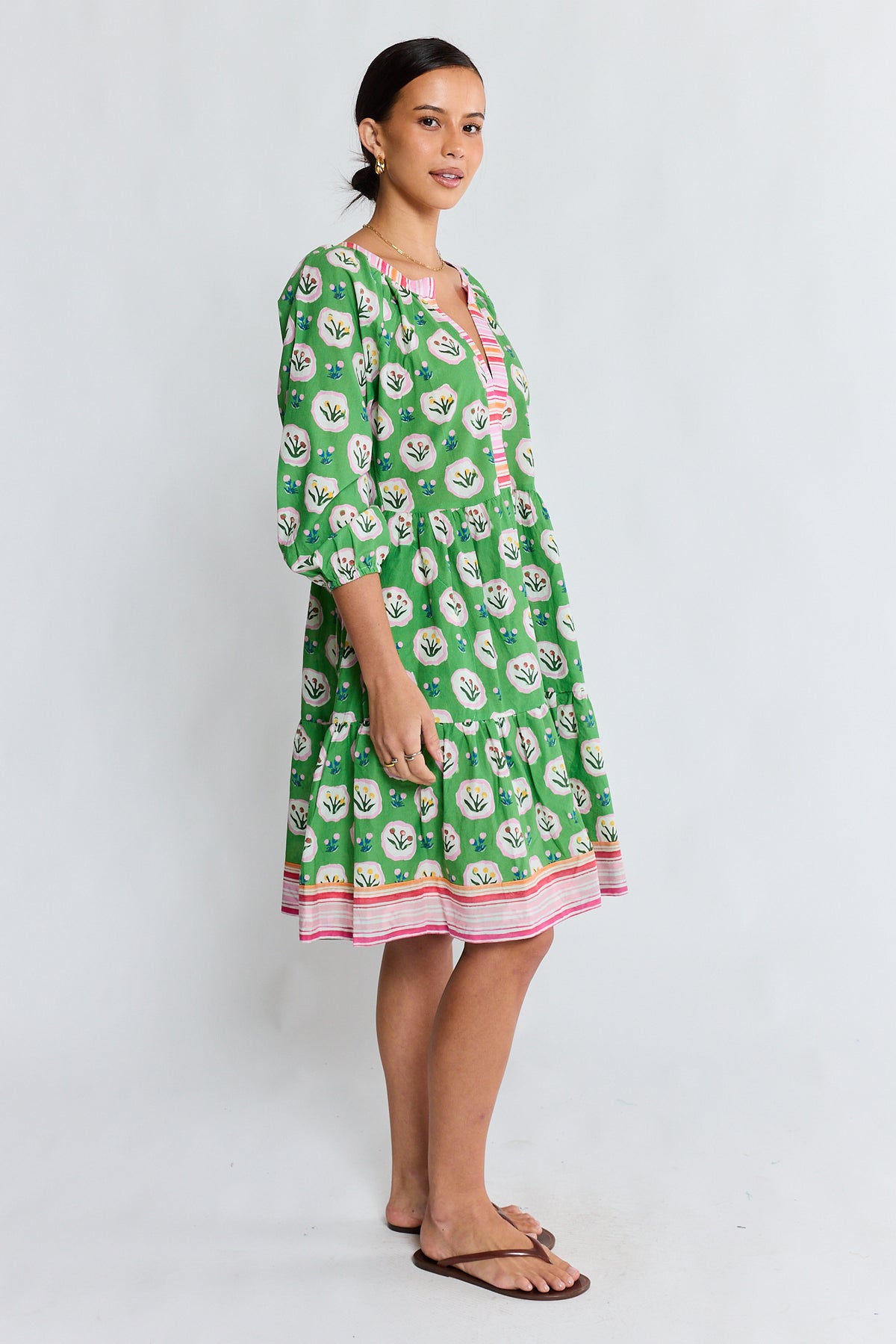 Lula Life BETH Dress in Fern