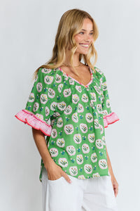 Lula Life BETH Top in Fern