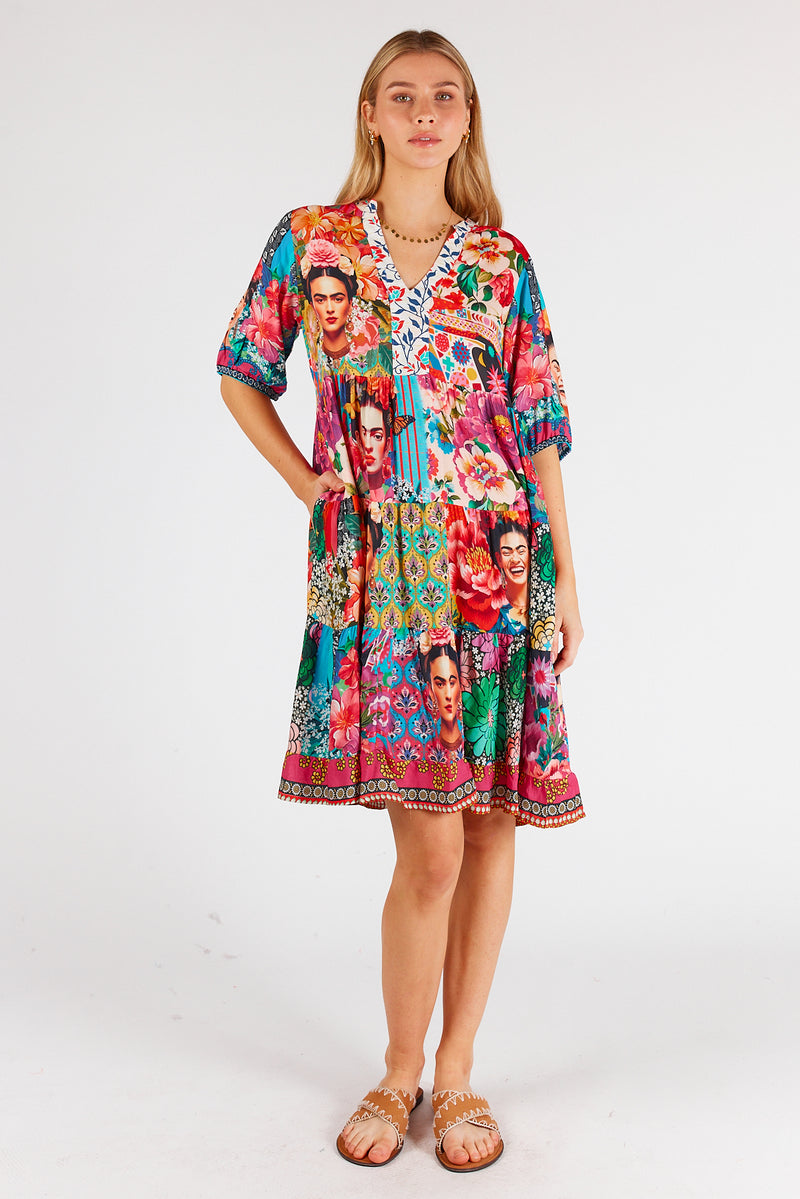 Lula Life FRIDA Tiered Dress