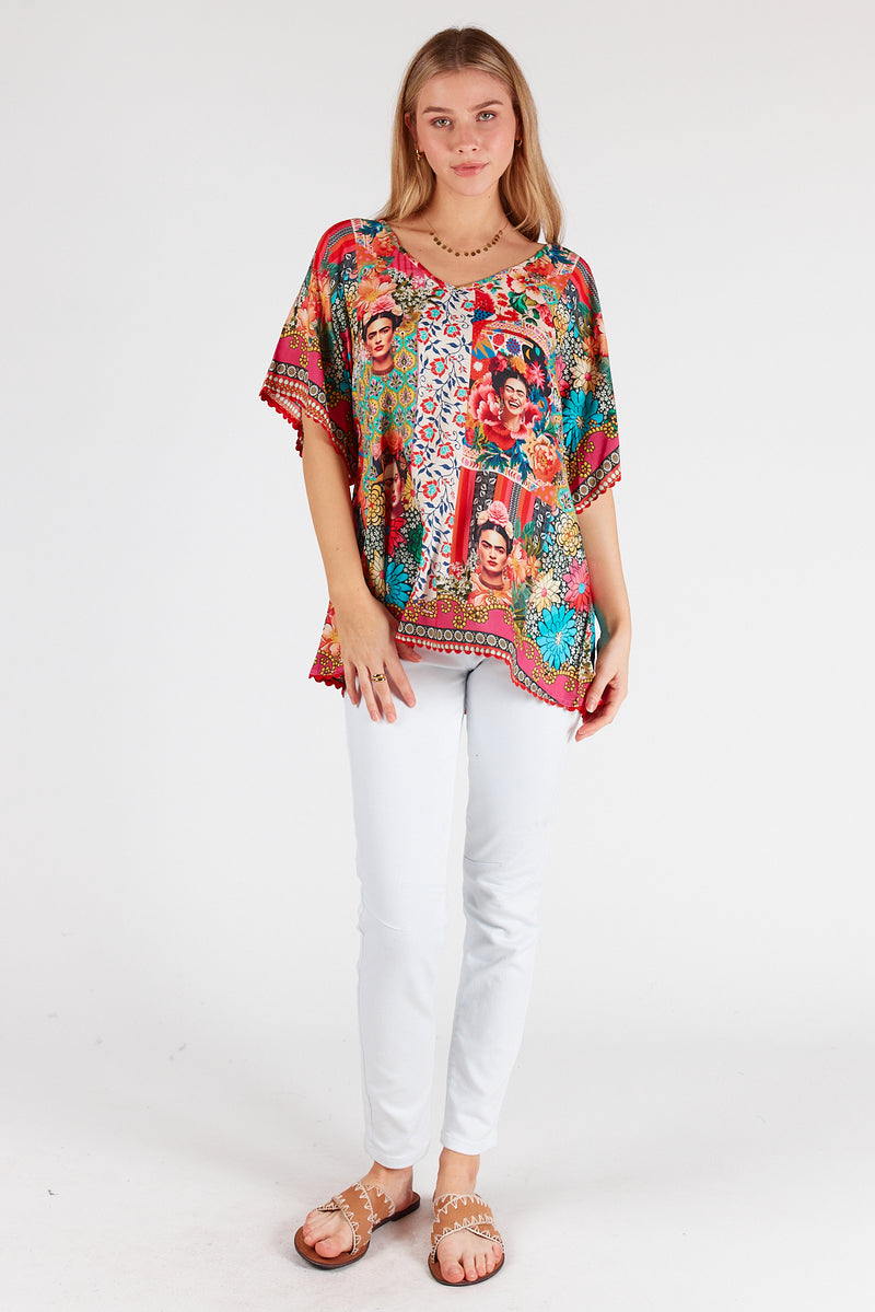 Lula Life FRIDA Top in Flame