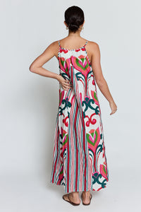 Lula Life SADIE Maxi Dress in Melon