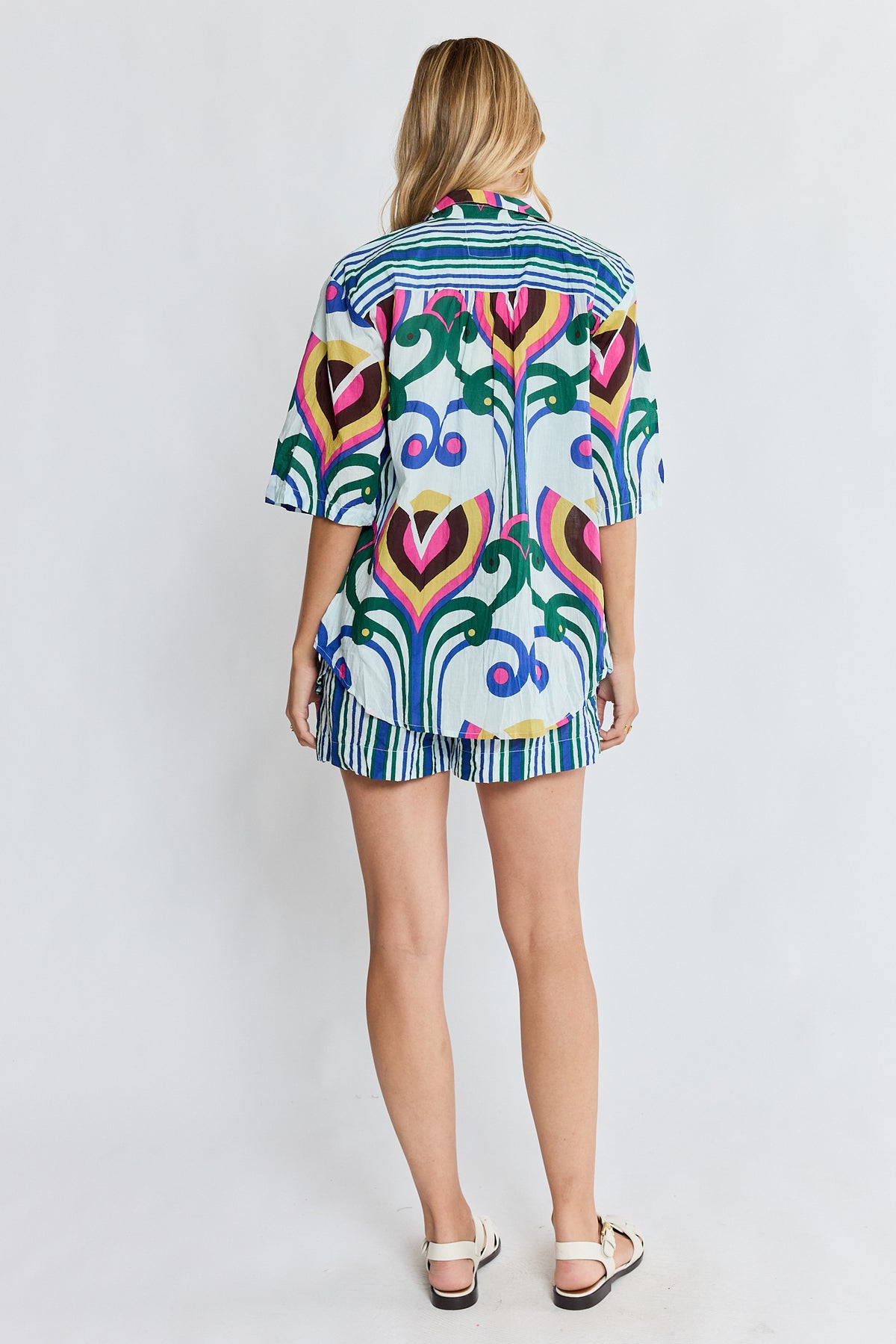 Lula Life SADIE Shirt in Ocean