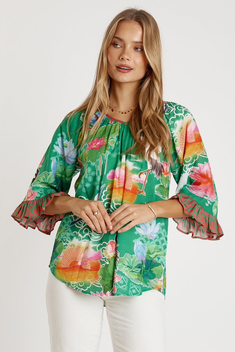 Lula Life AKIKO Top in Sea