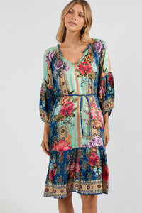 Lula Soul ALCAZAR Dress in Navy