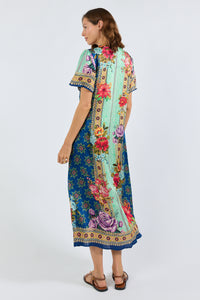 Lula Soul ALCAZAR Midi Dress in Navy
