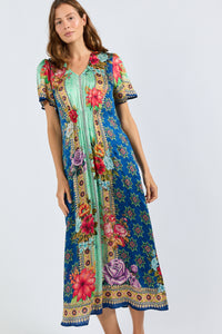 Lula Soul ALCAZAR Midi Dress in Navy