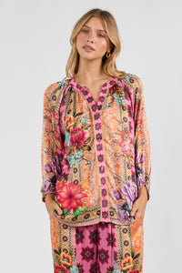 Lula Soul ALCAZAR Top in Fuschia