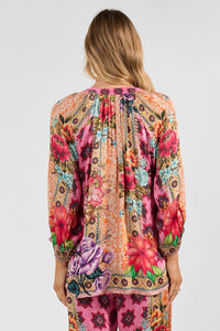 Lula Soul ALCAZAR Top in Fuschia