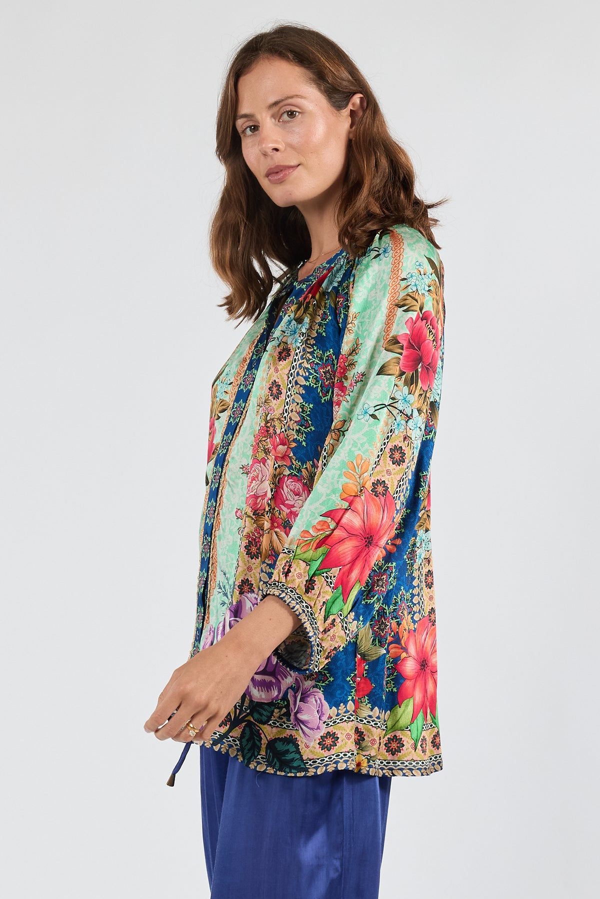 Lula Soul ALCAZAR Top in Navy