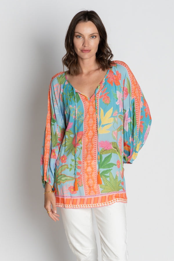 Lula Soul ANASSA Top in Blue