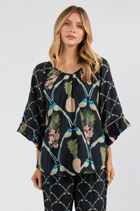 Lula Soul BEAUMONT Top in Navy