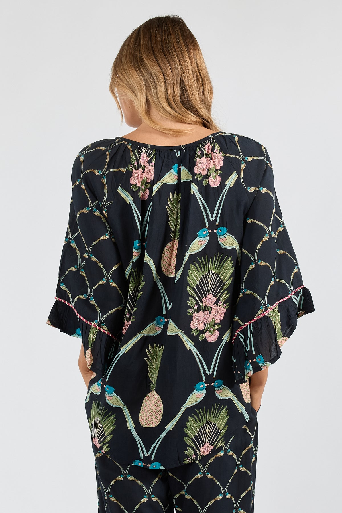 Lula Soul BEAUMONT Top in Navy