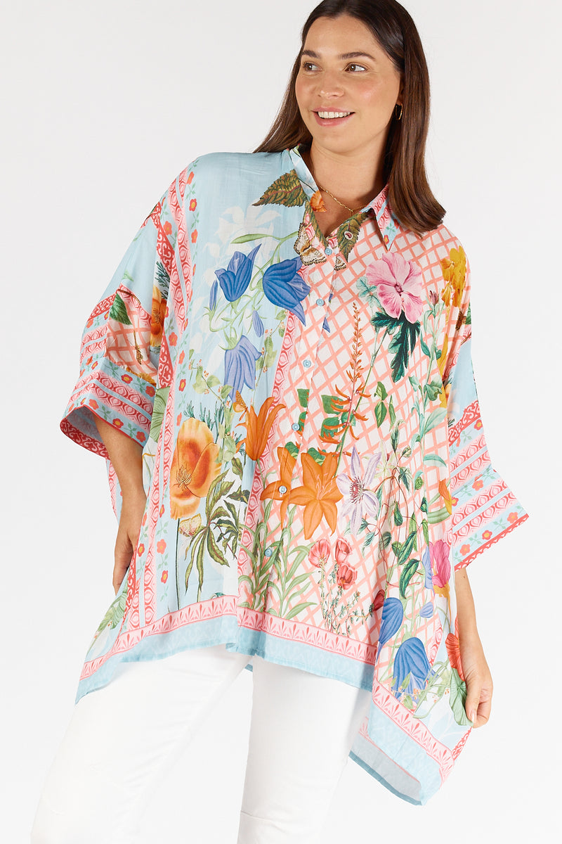 Lula Soul BELIZE Kaftan in Mist