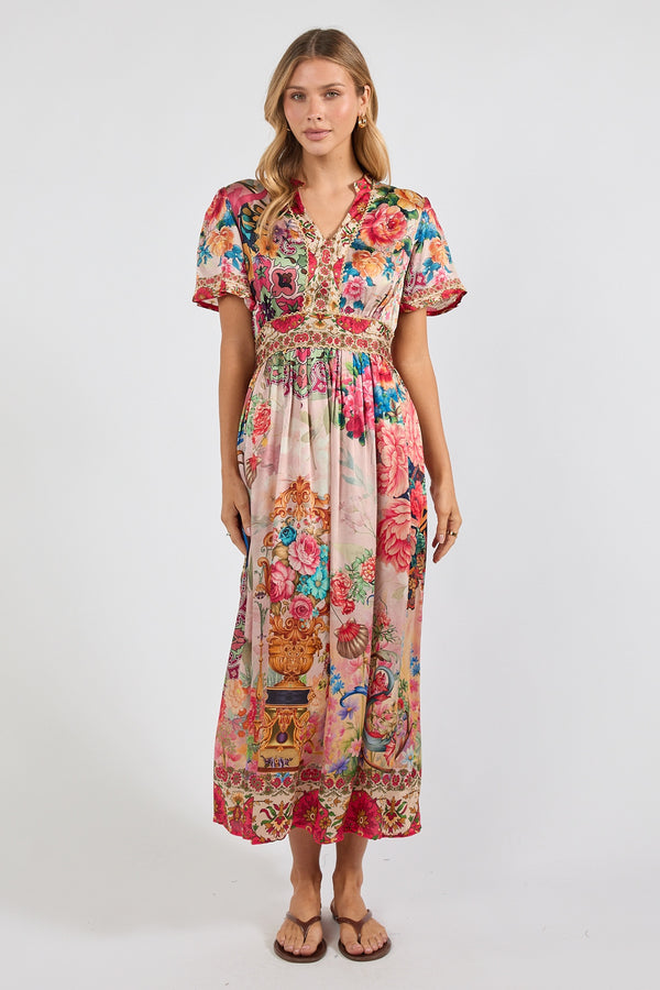Lula Soul JARDINE Midi Dress