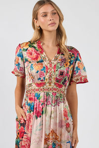 Lula Soul JARDINE Midi Dress
