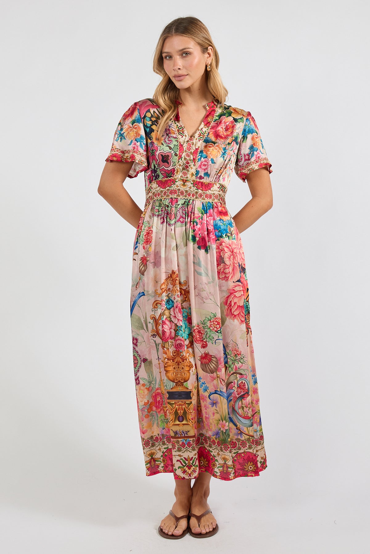 Lula Soul JARDINE Midi Dress