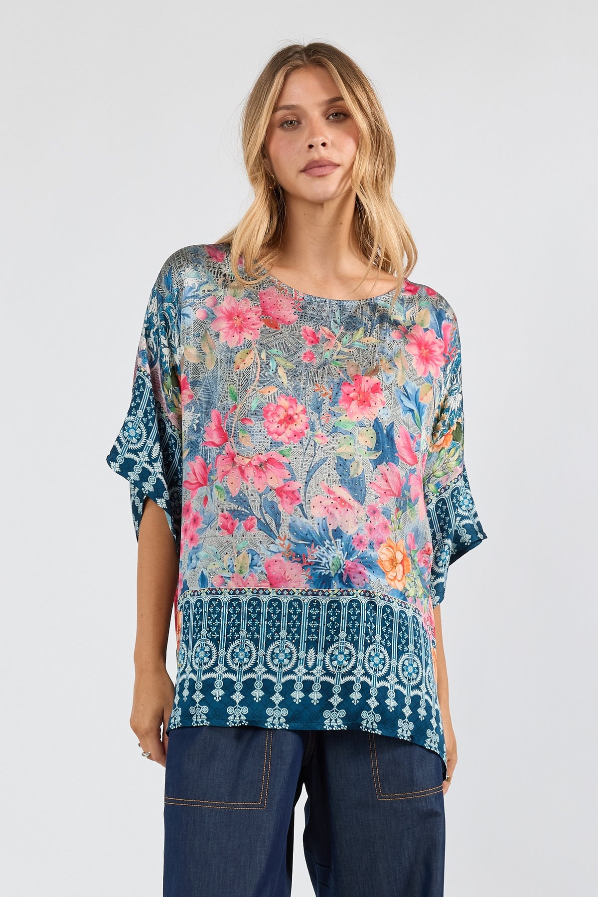 Lula Soul LA MAROMA Wide T in Indigo