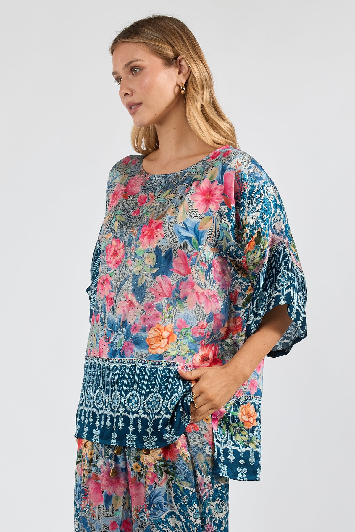 Lula Soul LA MAROMA Wide T in Indigo