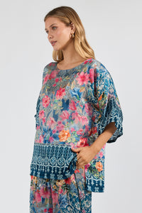 Lula Soul LA MAROMA Wide T in Indigo
