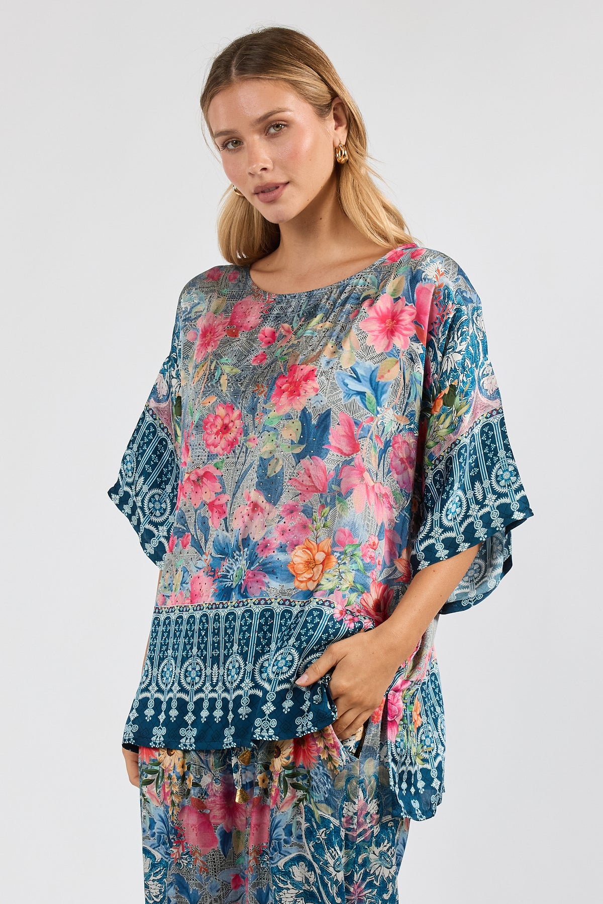 Lula Soul LA MAROMA Wide T in Indigo