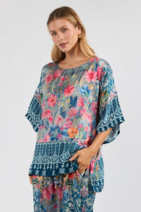 Lula Soul LA MAROMA Wide T in Indigo
