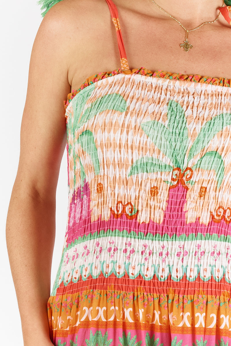 Lula Soul MERIDA Sundress in Melon