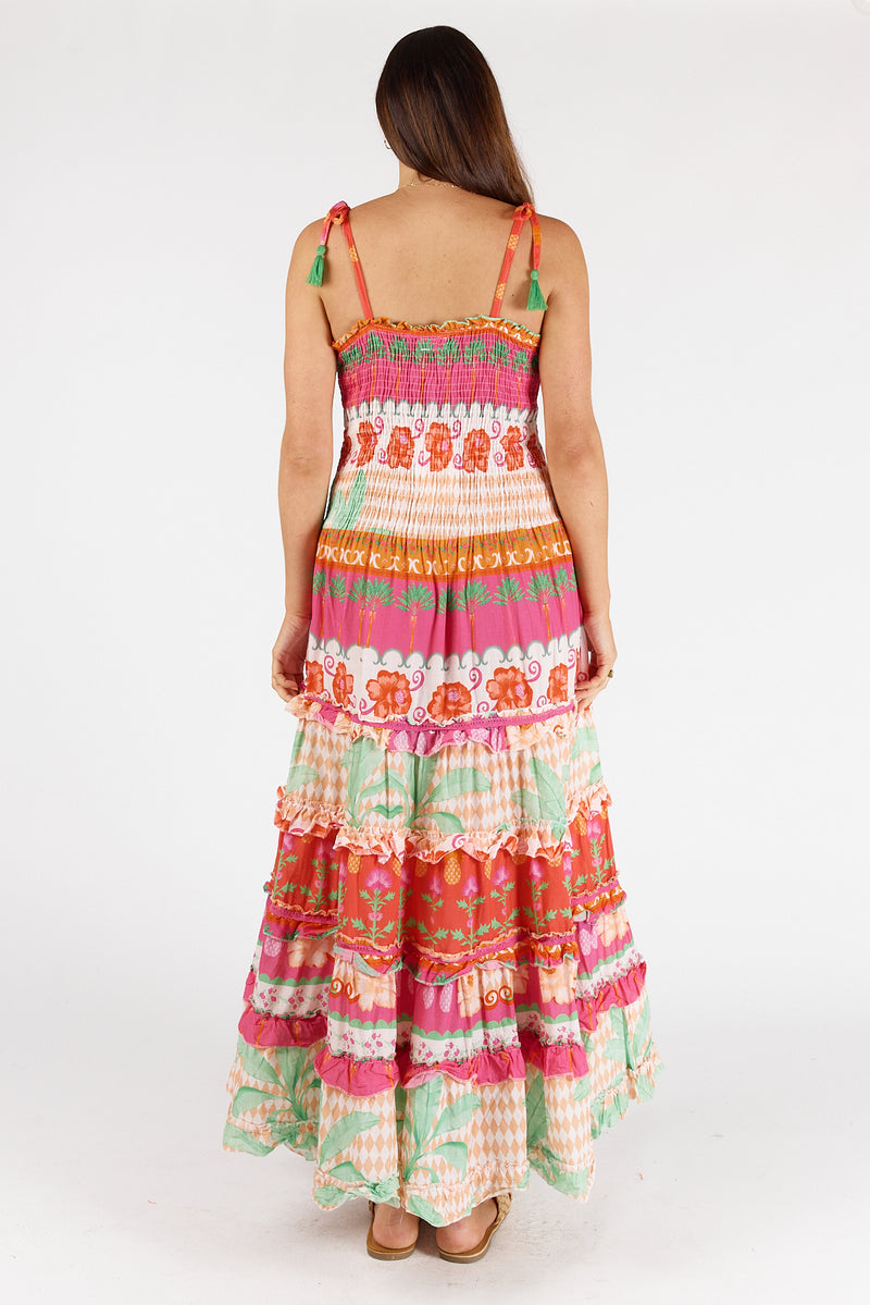 Lula Soul MERIDA Sundress in Melon