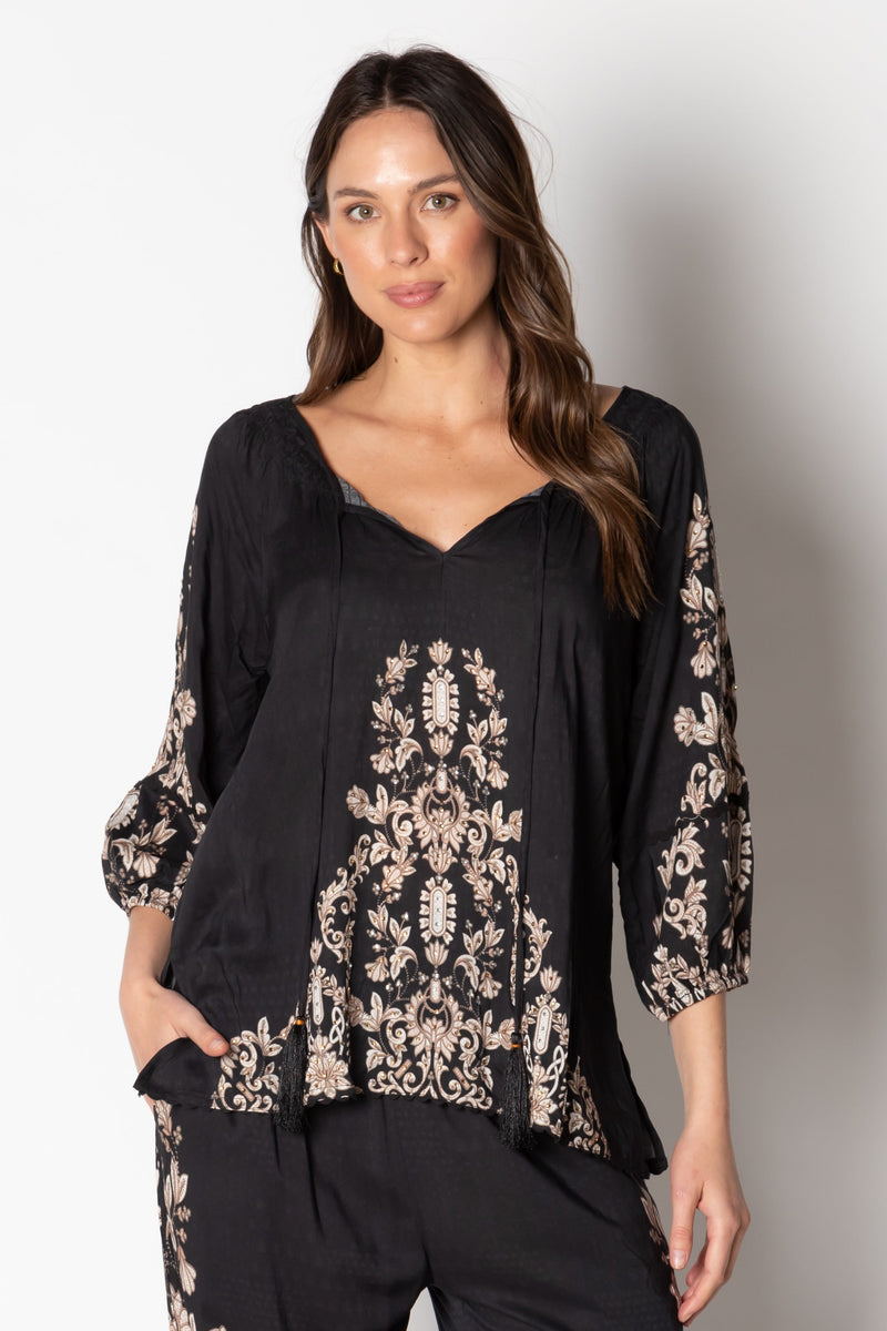 Lula Soul SAMARA Top in Black