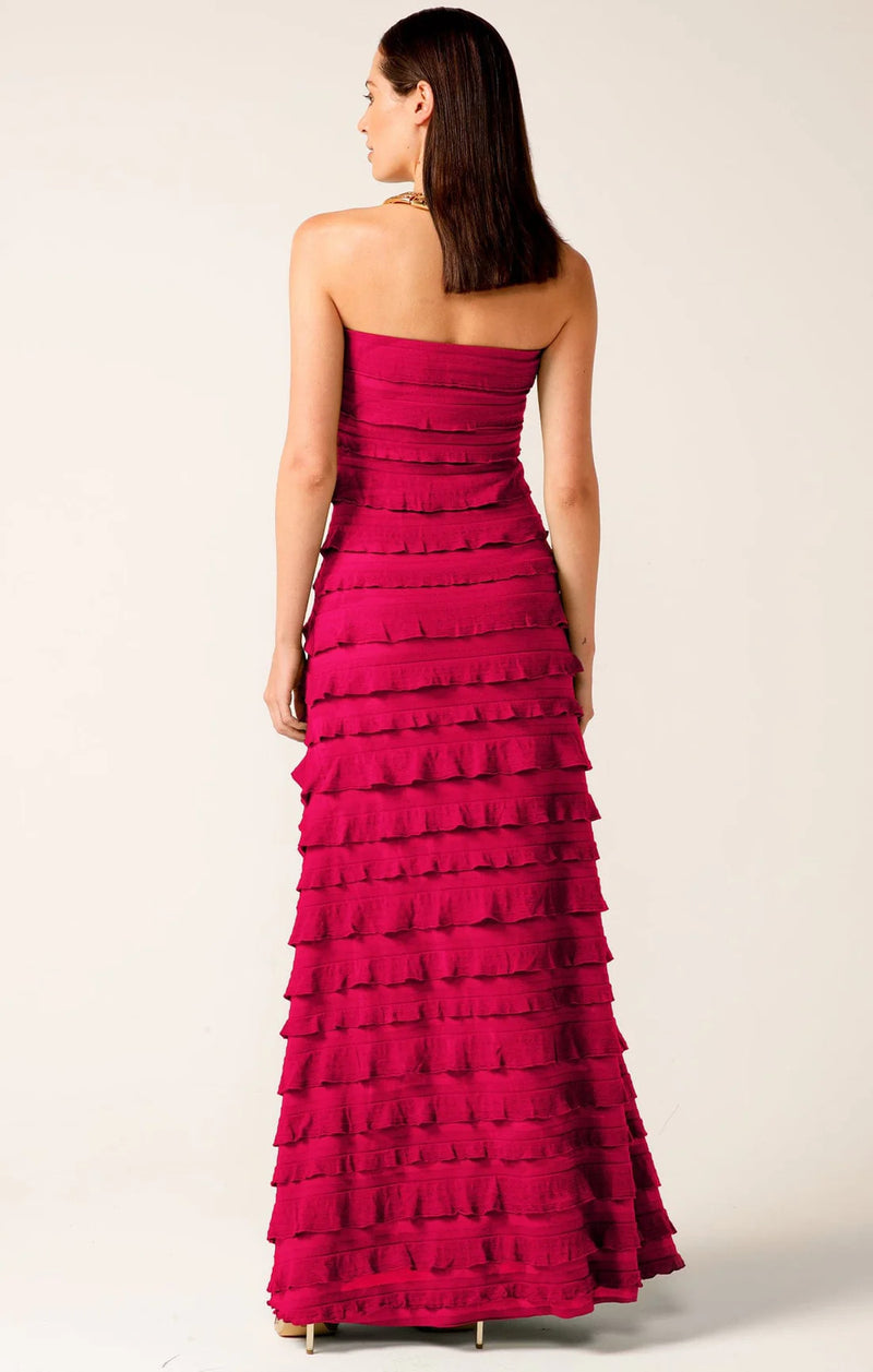 Sacha Drake Maddison Dress in Raspberry