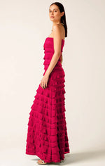 Sacha Drake Maddison Dress in Raspberry