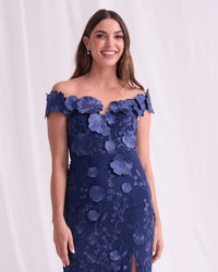 Trellis Lane MATISSIA Floral Dress in Navy