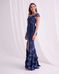 Trellis Lane MATISSIA Floral Dress in Navy