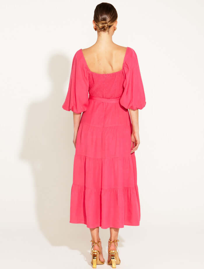 Fate & Becker One And Only Dress in Hot Pink