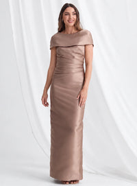 Trellis Lane PARMA Dress in Latte